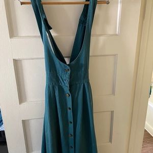 vintage exposed dress